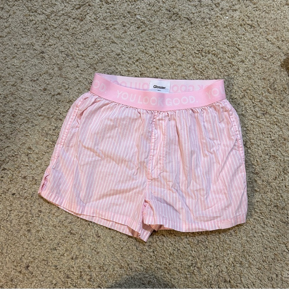 Glossier you look good boxer shorts